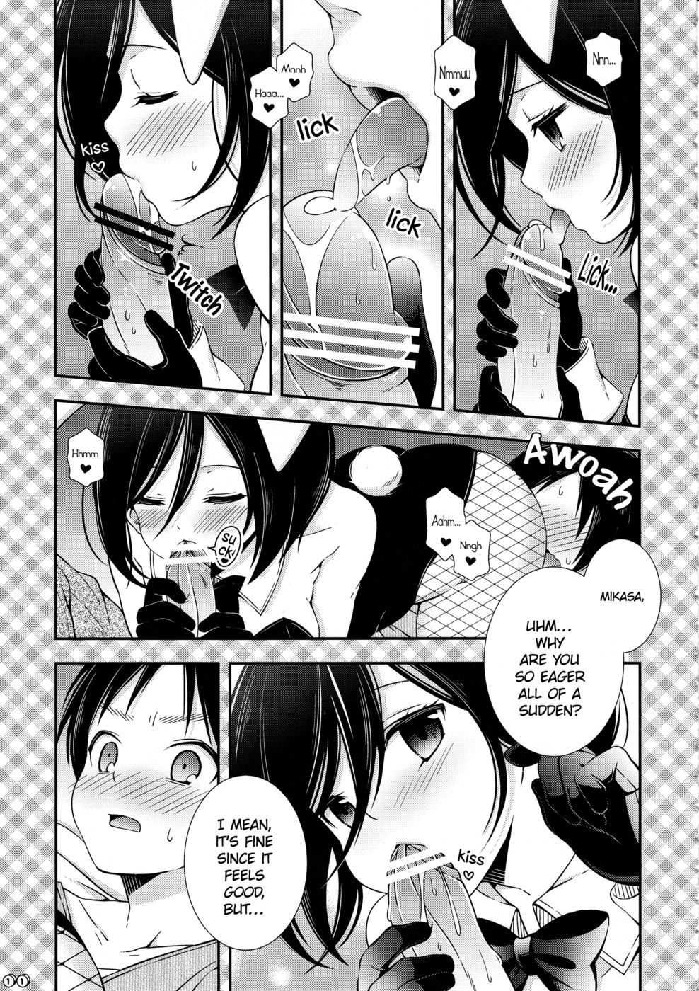 Hentai Manga Comic-Bunny Girl no Mikasa to Eroi koto suru Hon-Read-11